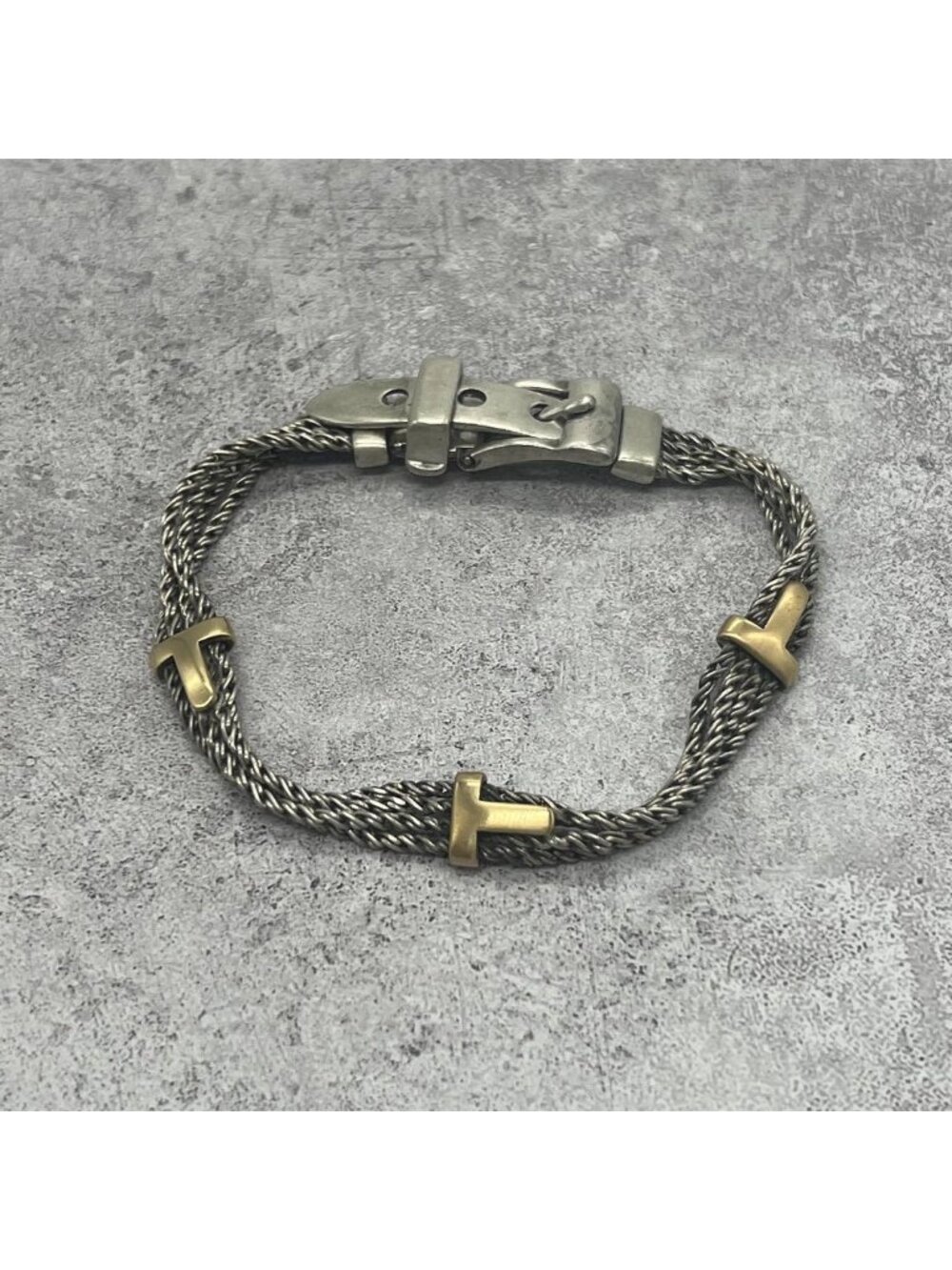 Tiffany & Co Ceinture Bracelet Quadruple Strand T Rope